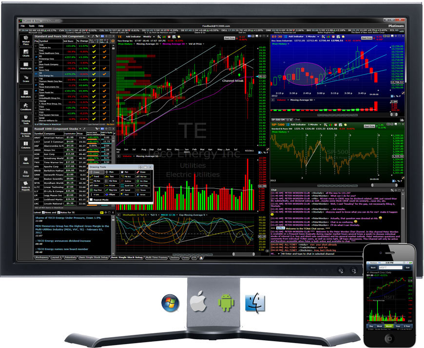 stock trade software freeware